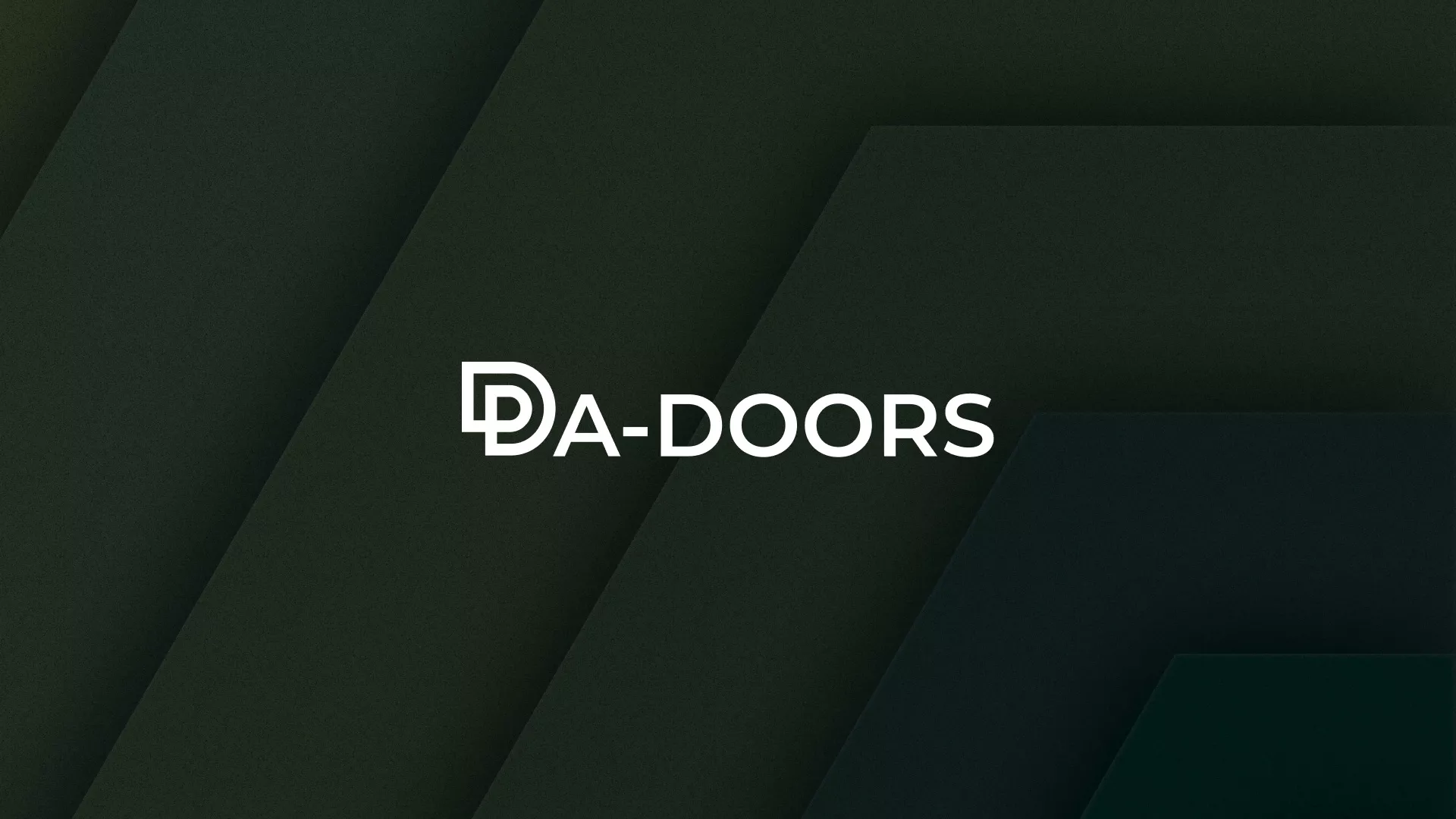 Создание логотипа компании «DA-DOORS» в Западной Двине
